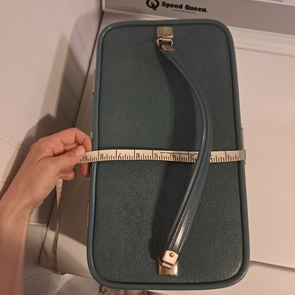 Vintage Towncraft Train case Travel Bag Make Up Box Suitcase Prop - Picture 6 of 15